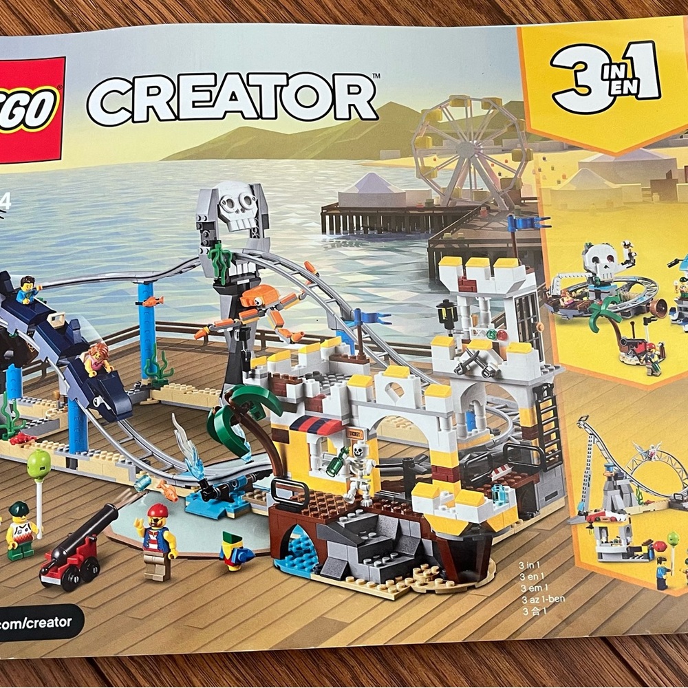 COPY - LEGO Creator 3-in-1 Pirate Roller Coaster.